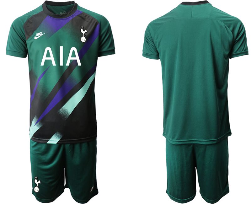 Men 2019-2020 club Tottenham Hotspur Dark green goalkeeper Soccer Jerseys